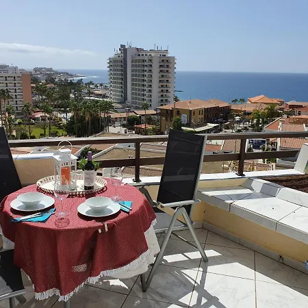 Daire Pueblo Canario, Fantastic Sea View, Balcony, Only 450 M To The Beach, Wifi *